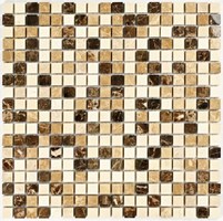 Мозаика из натурального камня Turin-15 (Pol) 30,5x30,5 - Bonaparte