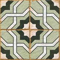 Наcтенная/напольная плитка (керамогр) Morocco Green 20x20 - Ennface