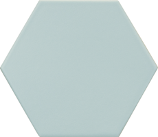 Напольная плитка (керамогранит)  Kromatika Bleu Clair 11.6x10.1  - Equipe