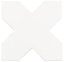 Напольная плитка (керамогранит) Porto Cross White 12x12 - Equipe