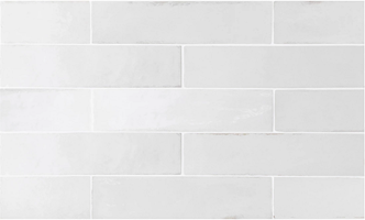 Настенная плитка (керамогранит)  Tribeca Gypsum White  6х24,6 - Equipe