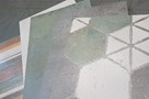 Настенная плитка Vulkan Turquoise 35x90