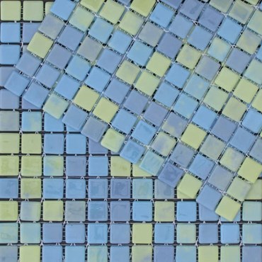 Стеклянная мозаика Acqua-5 Caribe 31,6x31,6 - Mosavit