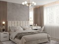 Бамбуковая панель Cemento Light carbon matt 110x280 - Bonaparte