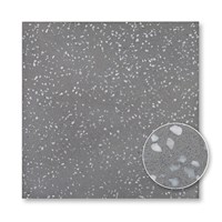 Бетонная плита Gray Marble Lux 60x60 (15 мм) - Terrazzo