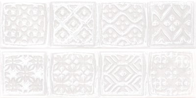Декор Composiсion Rodia white 7,5x30x2 (15x30) - Cifre Ceramica