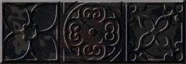 Декор Decor Altair Black 10x30,5 - Cifre Ceramica