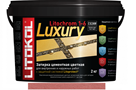 Эластичная цементная затирка Litokol Litochrom 1-6 Luxury мешок 2кг, С 490 коралл