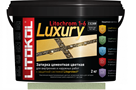 Эластичная цементная затирка Litokol Litochrom 1-6 Luxury ведро 2кг, С.330 киви