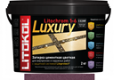 Эластичная цементная затирка Litokol Litochrom 1-6 Luxury ведро 2кг, С.680 меланзана