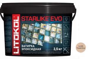 Эпоксидная затирка Litokol Starlike Evo S.205 Travertino 1 кг