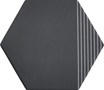 Настенная / напольная плитка (керамогр) Oslo Gebo black 20x17,3 