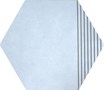Настенная / напольная плитка (керамогр) Oslo Gebo blue 20x17,3 