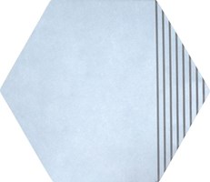 Настенная / напольная плитка (керамогр) Oslo Gebo blue 20x17,3 