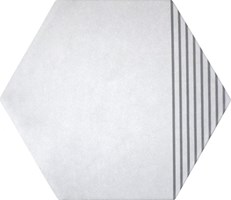Настенная / напольная плитка (керамогр) Oslo Gebo white 20x17,3 