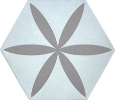 Настенная / напольная плитка (керамогр) Oslo Raido aqua 20x17,3 