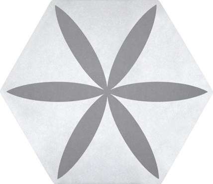 Настенная / напольная плитка (керамогр) Oslo Raido white 20x17,3 