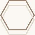 Напольная плитка (керамогранит) Gio Hexagon Warm 20x20