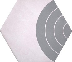 Настенная / напольная плитка (керамогранит) Oslo Ansu pink 20x17,3 - Heralgi