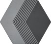 Настенная / напольная плитка (керамогранит) Oslo Kano black 20x17,3 - Heralgi