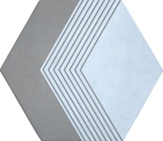Настенная / напольная плитка (керамогранит) Oslo Kano blue 20x17,3 - Heralgi