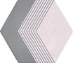 Настенная / напольная плитка (керамогранит) Oslo Kano pink 20x17,3 - Heralgi