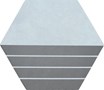 Настенная / напольная плитка (керамогранит) Oslo Lagu aqua 20x17,3 - Heralgi