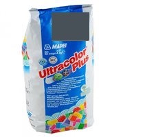 MAPEI цементная затирка Ultracolor PLUS 114 антрацит (мешок 2кг)