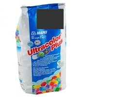 MAPEI цементная затирка Ultracolor PLUS 120 черный (мешок 2кг)