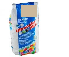 MAPEI цементная затирка Ultracolor PLUS 138 миндаль (мешок 2кг)