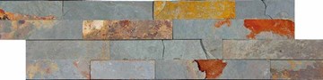 Мозаика из натурального камня Fachaleta Oxido 15x55 - Mosavit