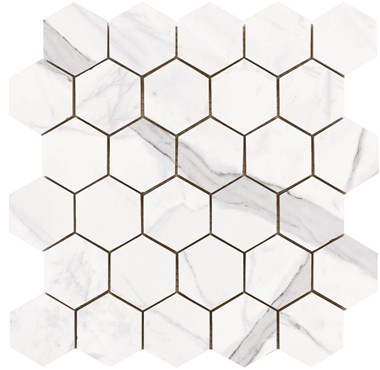 Мозаика керамическая Hexagono Calacatta 30x30 - Cifre Ceramica