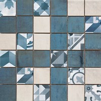 Мозаика настенная / напольная Mosaico Montblanc Blue 30x30 - Cifre Ceramica