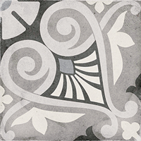 Напольная плитка (керамогранит)  Art Nouveau Opera Grey 20x20 - Equipe