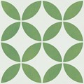 Напольная плитка (керамогранит) Mayari Green Petals Lt 22,3x22,3 - Peronda
