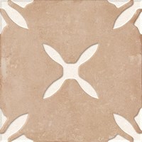 Напольная плитка (керамогранит) Pangea Clay Flower Lt 22,3x22,3 - Peronda