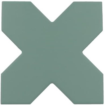 Напольная плитка (керамогранит) Porto Cross Pickle Green 12x12 - Equipe