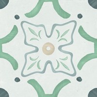 Напольная плитка (керамогранит) Sirocco Green Flower 22,3x22,3 - Harmony