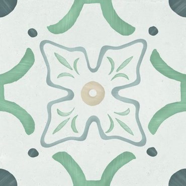 Напольная плитка (керамогранит) Sirocco Green Flower 22,3x22,3 - Harmony