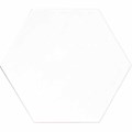 Напольная шестигранная плитка (керамогр) Chess White Brillo 32x37 - Ceranosa - Goldencer