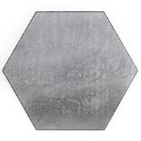 Напольная шестигранная плитка (керамогр) Concrex Grey 32x37 - Ceranosa - Goldencer