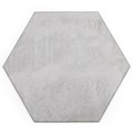 Напольная шестигранная плитка (керамогр) Concrex White 32x37 - Ceranosa - Goldencer