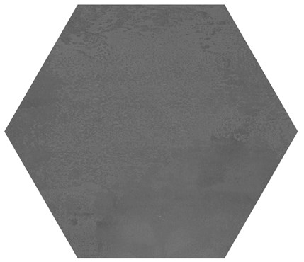 Напольная шестигранная плитка (керамогр) Madelaine Antracite 17,5x17,5 - Cifre Ceramica