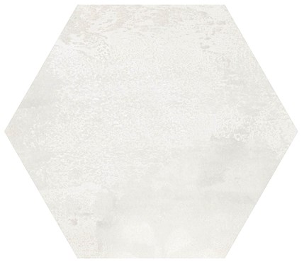 Напольная шестигранная плитка (керамогр) Madelaine White 17,5x17,5 - Cifre Ceramica