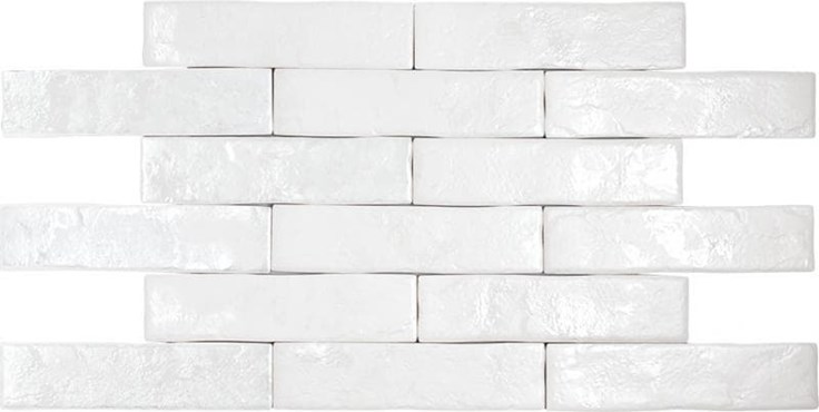 Настенная / напольная плитка (керамогранит) Brickwall Blanco 7x28 - Pamesa Ceramica