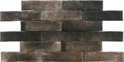 Настенная / напольная плитка (керамогранит) Brickwall Grafito 7x28 - Pamesa Ceramica