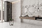 Настенная плитка Amina 670 Calacatta 29,5x89,5 - Eurotile