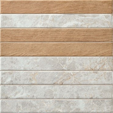Настенная плитка Brick Capri White Mix 35x35 - La Platera