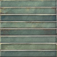 Настенная плитка Brick Raku Emerald 35x35 - La Platera