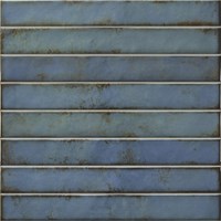 Настенная плитка Brick Raku Turquoise 35x35 - La Platera